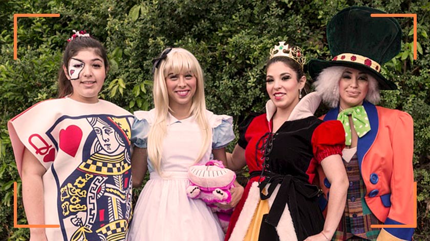 disfraces en familia